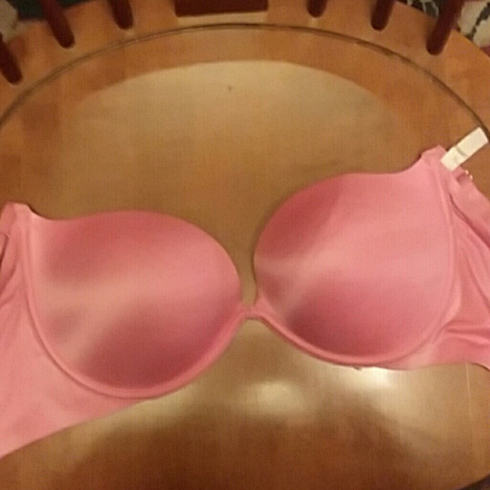 Pink Ambrielle Pushup Bra